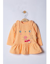 UP-tgs_4047_11,Rochita Sweets pentru fetite, Tongs baby (Culoare: Somon, Marime: 6-9 luni)