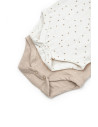 UP-BC-CSYM7100-6,Set 2 body-uri cu guler TeddyBear, BabyCosy, 100% bumbac (Marime: 6-9 luni)