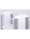 PATUT PENTRU BEBE, BEAR & BUTTERFLY, SILVER 120 X 60
