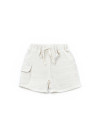 UP-BC-CSYM7103-12,Set tricou maro cu pantaloni scurti TeddyBear, 100% bumbac organic, BabyCosy (Marime: 12-18 Luni)