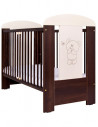 PATUT PENTRU BEBE, BEAR & BUTTERFLY, Wenge 120 X 60