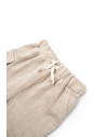 UP-BC-CSYM7104-9,Set tricou ecru cu pantaloni scurti TeddyBear, 100% bumbac organic, BabyCosy (Marime: 9-12 luni)