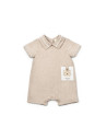 UP-BC-CSYM7105-18,Salopeta cu guler TeddyBear, BabyCosy, 100% bumbac organic (Marime: 18-24 Luni)