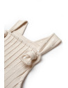 UP-BC-CSY8114-12,Salopeta cu bretele TeddyBear, BabyCosy, 100% bumbac organic (Marime: 12-18 Luni)