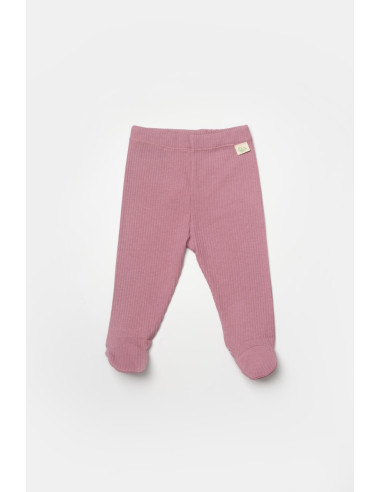 UP-BC-CSYB9027-6,Set 2 pantaloni cu botosei Bamboo, roz, BabyCosy, 50%bumbac+50% bambus (Marime: 6-9 luni)