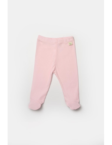 UP-BC-CSYB9027-6,Set 2 pantaloni cu botosei Bamboo, roz, BabyCosy, 50%bumbac+50% bambus (Marime: 6-9 luni)