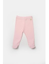 UP-BC-CSYB9027-6,Set 2 pantaloni cu botosei Bamboo, roz, BabyCosy, 50%bumbac+50% bambus (Marime: 6-9 luni)
