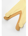 UP-BC-CSYB9028-6,Set 2 pantaloni cu botosei Bamboo, galben, BabyCosy, 50%bumbac+50% bambus (Marime: 6-9 luni)