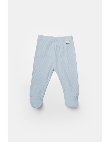 UP-BC-CSYB9029-3,Set 2 pantaloni cu botosei Bamboo, blue, BabyCosy, 50%bumbac+50% bambus (Marime: 3-6 Luni)