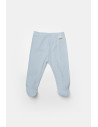 UP-BC-CSYB9029-3,Set 2 pantaloni cu botosei Bamboo, blue, BabyCosy, 50%bumbac+50% bambus (Marime: 3-6 Luni)
