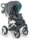 Carucior copii 3 in 1, reversibil, 0-36 luni, Bexa Ideal Grey