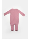 UP-BC-CSYB9033-0,Set 2 salopete lungi Bamboo, roz, BabyCosy, 50%bumbac+50% bambus (Marime: 0-3 Luni)
