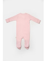 UP-BC-CSYB9033-0,Set 2 salopete lungi Bamboo, roz, BabyCosy, 50%bumbac+50% bambus (Marime: 0-3 Luni)