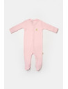 UP-BC-CSYB9033-0,Set 2 salopete lungi Bamboo, roz, BabyCosy, 50%bumbac+50% bambus (Marime: 0-3 Luni)