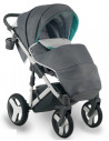 Carucior copii 3 in 1, reversibil, 0-36 luni, Bexa Ideal Grey