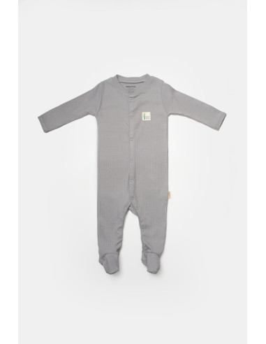 UP-BC-CSYB9035-3,Set 2 salopete lungi Bamboo, blue, BabyCosy, 50%bumbac+50% bambus (Marime: 3-6 Luni)