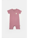 UP-BC-CSYB9036-9,Set 2 salopete scurte Bamboo, roz, BabyCosy, 50%bumbac+50% bambus (Marime: 9-12 luni)