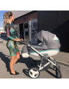 Carucior copii 3 in 1, reversibil, 0-36 luni, Bexa Ideal Grey