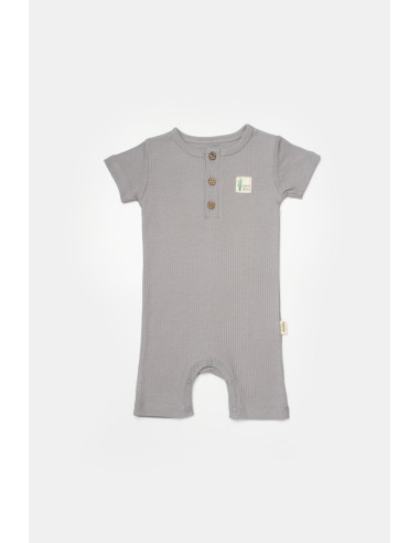 UP-BC-CSYB9038-12,Set 2 salopete scurte Bamboo, blue, BabyCosy, 50%bumbac+50% bambus (Marime: 12-18 Luni)