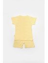 UP-BC-CSYB9041-9,Set tricou cu pantaloni Bamboo, galben, BabyCosy, 50%bumbac+50% bambus (Marime: 9-12 luni)