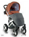 Carucior bebelusi 3 in 1 Bexa Ultra Pastel Amber,U16