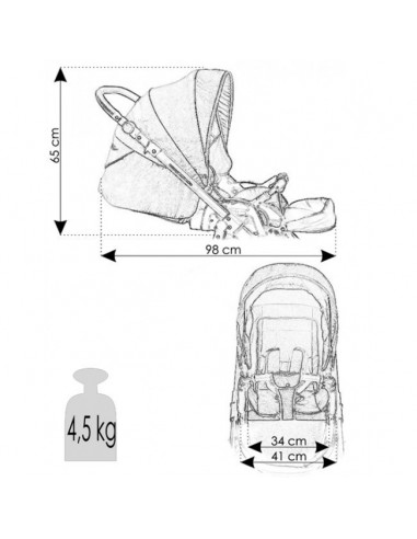 Carucior bebelusi 3 in 1 Bexa Ultra Pastel Amber,U16