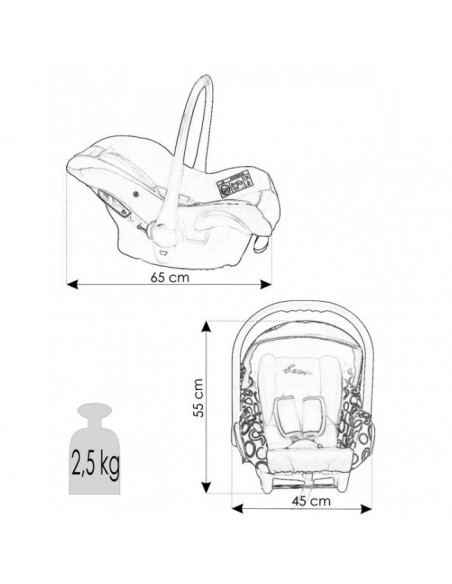 Carucior bebelusi 3 in 1 Bexa Ultra Pastel Amber,U16