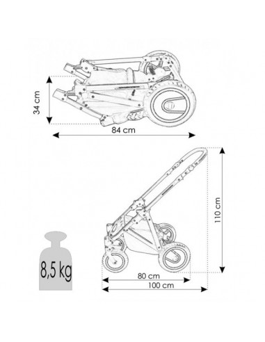 Carucior bebelusi 3 in 1 Bexa Ultra Pastel Amber,U16