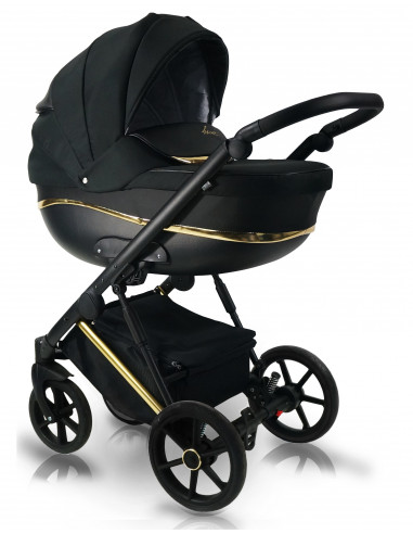 Carucior copii 3 in 1, reversibil, 0-36 luni, Bexa Next Gold,NG1