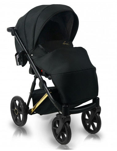 Carucior copii 3 in 1, reversibil, 0-36 luni, Bexa Next Gold,NG1