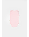 UP-BC-CSYB9012-3,Set 2 body-uri fara maneci Bamboo, roz, BabyCosy, 50% bambus+50% bumbac (Marime: 3-6 Luni)