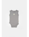 UP-BC-CSYB9014-6,Set 2 body-uri fara maneci Bamboo, bleu, BabyCosy, 50% bambus+50% bumbac (Marime: 6-9 luni)