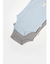 UP-BC-CSYB9014-6,Set 2 body-uri fara maneci Bamboo, bleu, BabyCosy, 50% bambus+50% bumbac (Marime: 6-9 luni)