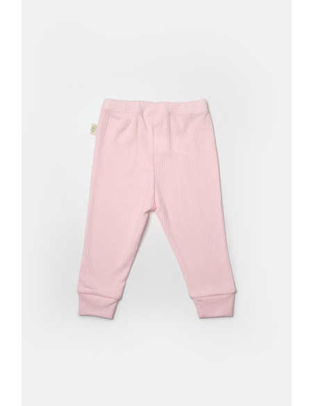 UP-BC-CSYB9030-9,Set 2 pantaloni Bamboo, roz, BabyCosy, 50%bumbac+50% bambus (Marime: 9-12 luni)