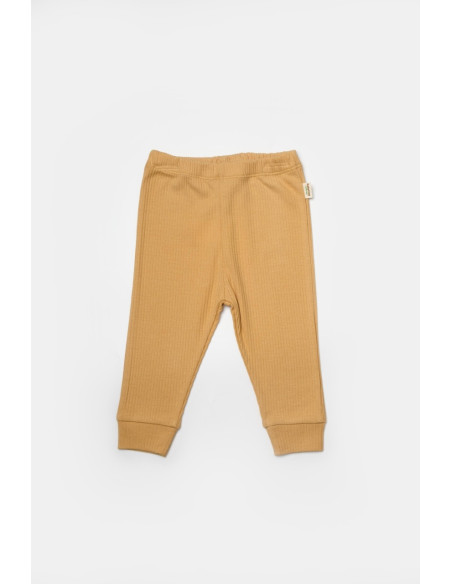 UP-BC-CSYB9031-3,Set 2 pantaloni Bamboo, galben, BabyCosy, 50%bumbac+50% bambus (Marime: 3-6 Luni)