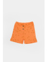 UP-BC-CSYM11705-9,Set tricou cu pantaloni Printed, portocaliu, BabyCosy, 50%bumbac+50% modal (Marime: 9-12 luni)