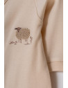 UP-BC-CSY8181-3,Set 2 salopete lungi, Lamb, BabyCosy, 100% bumbac organic (Marime: 3-6 Luni)
