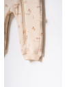UP-BC-CSY8187-12,Salopeta cu fermoar, Lamb, BabyCosy, 100% bumbac organic (Marime: 12-18 Luni)