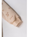 UP-BC-CSY8187-18,Salopeta cu fermoar, Lamb, BabyCosy, 100% bumbac organic (Marime: 18-24 Luni)