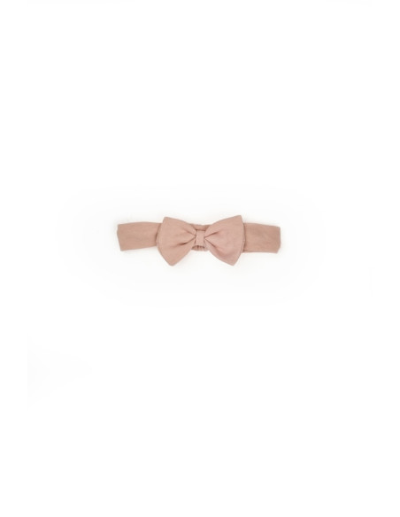 UP-BC-CYS8174,Set de 5 piese pentru nou nascut, Bow, powder, BabyCosy