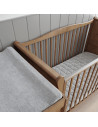 Patut bebe din lemn masiv, Noble Vintage, 120 x 60