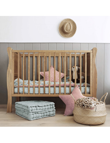 Patut bebe din lemn masiv, Noble Vintage, 120 x 60