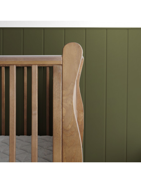 Patut bebe din lemn masiv, Noble Vintage, 120 x 60