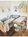 Patut bebe din lemn masiv, Noble Vintage, 120 x 60