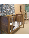 Patut bebe din lemn masiv, Noble Vintage, 120 x 60