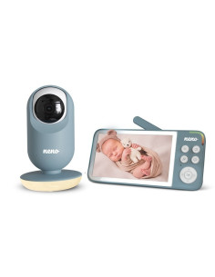 UP-NEN-MAM- NN015,Neno Vedo Blue – Baby monitor video cu ecran mare de 5’’