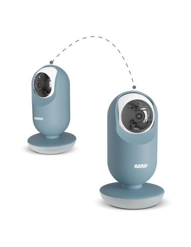 UP-NEN-MAM- NN015,Neno Vedo Blue – Baby monitor video cu ecran mare de 5’’