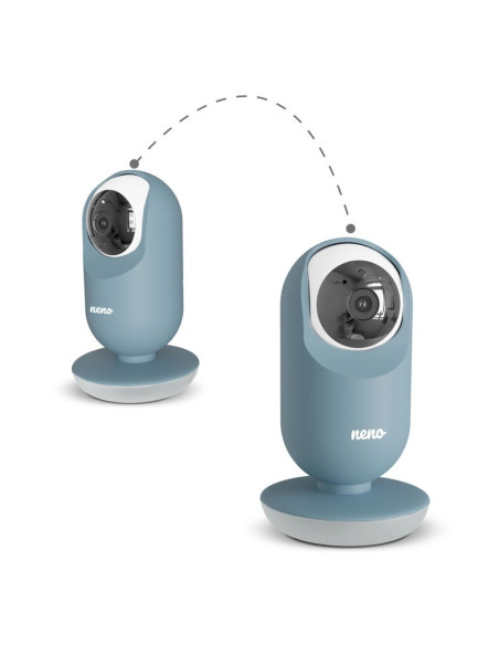 UP-NEN-MAM- NN015,Neno Vedo Blue – Baby monitor video cu ecran mare de 5’’