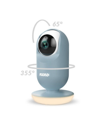 UP-NEN-MAM- NN015,Neno Vedo Blue – Baby monitor video cu ecran mare de 5’’