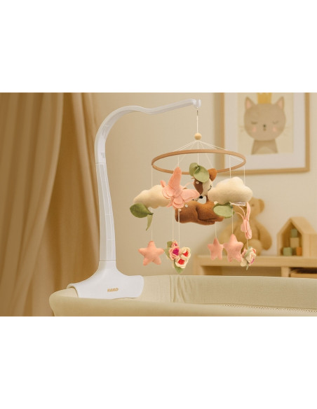 UP-NEN-BAB-ZB009,Neno Rosi – carusel pentru pătuț cu braț de prindere